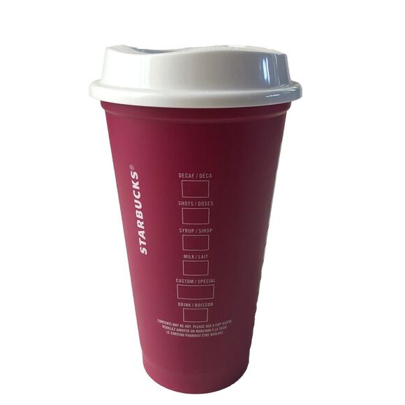 Starbucks 2013 Holiday Abstract Reusable Coffee Cup New - Picture 3 of 8